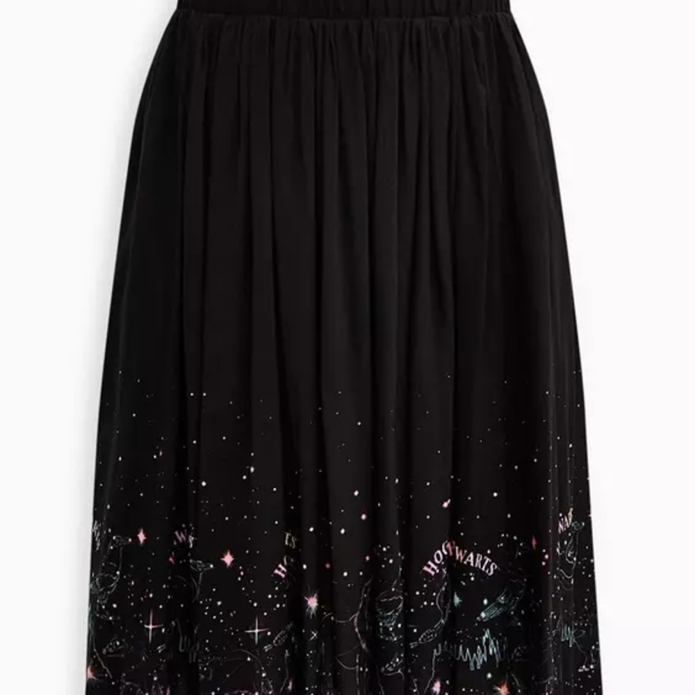 Black Starry Night Skirt